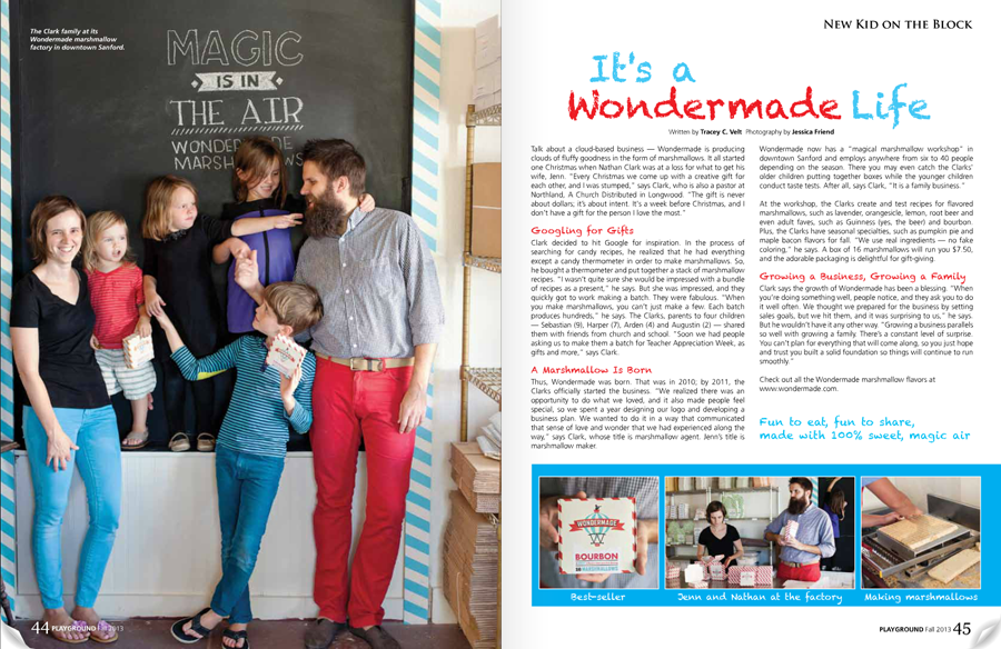 featured in PLAYGROUND Magazine