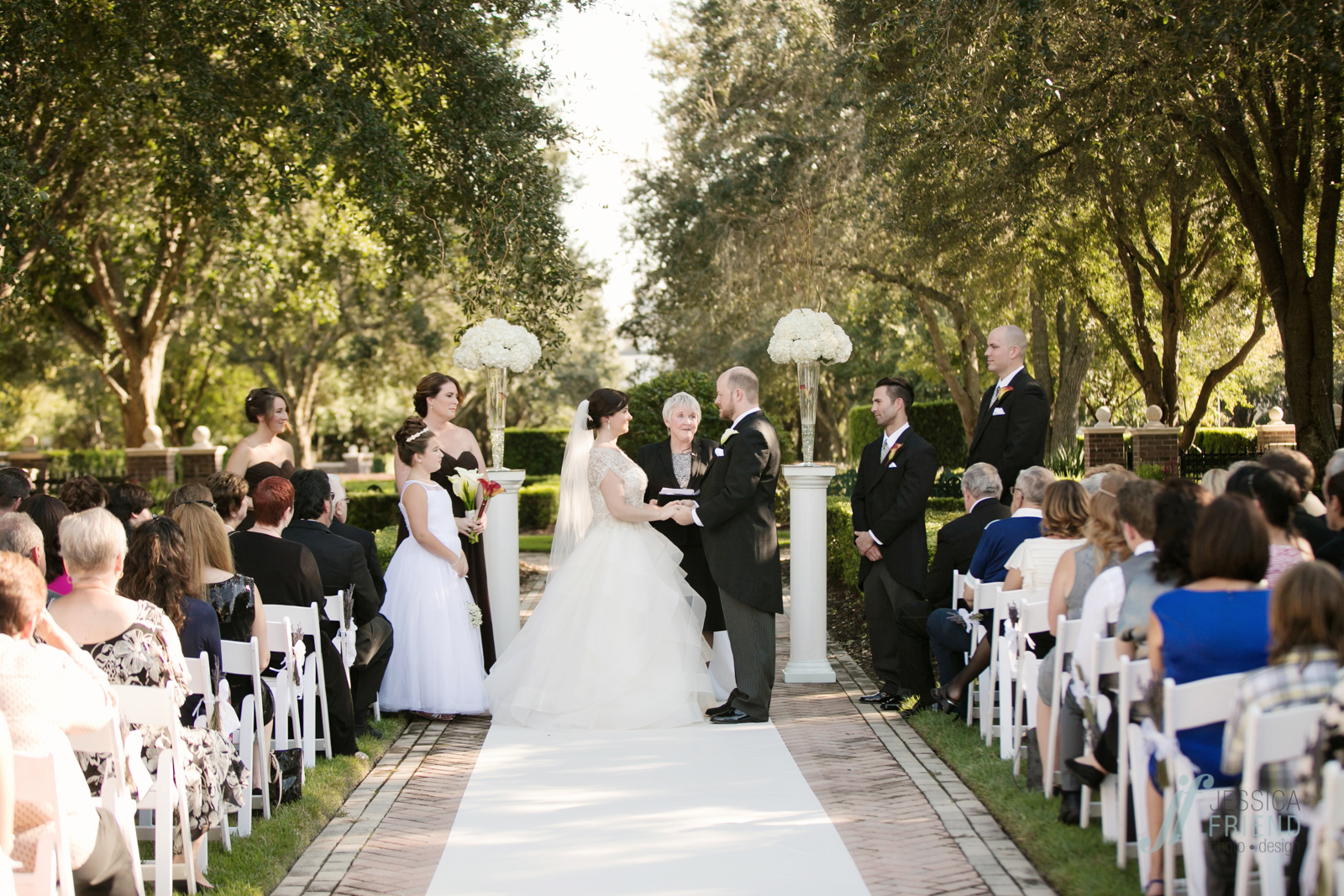 Mark and Susan's Reunion resort wedding by Jessica Friend Photo Design