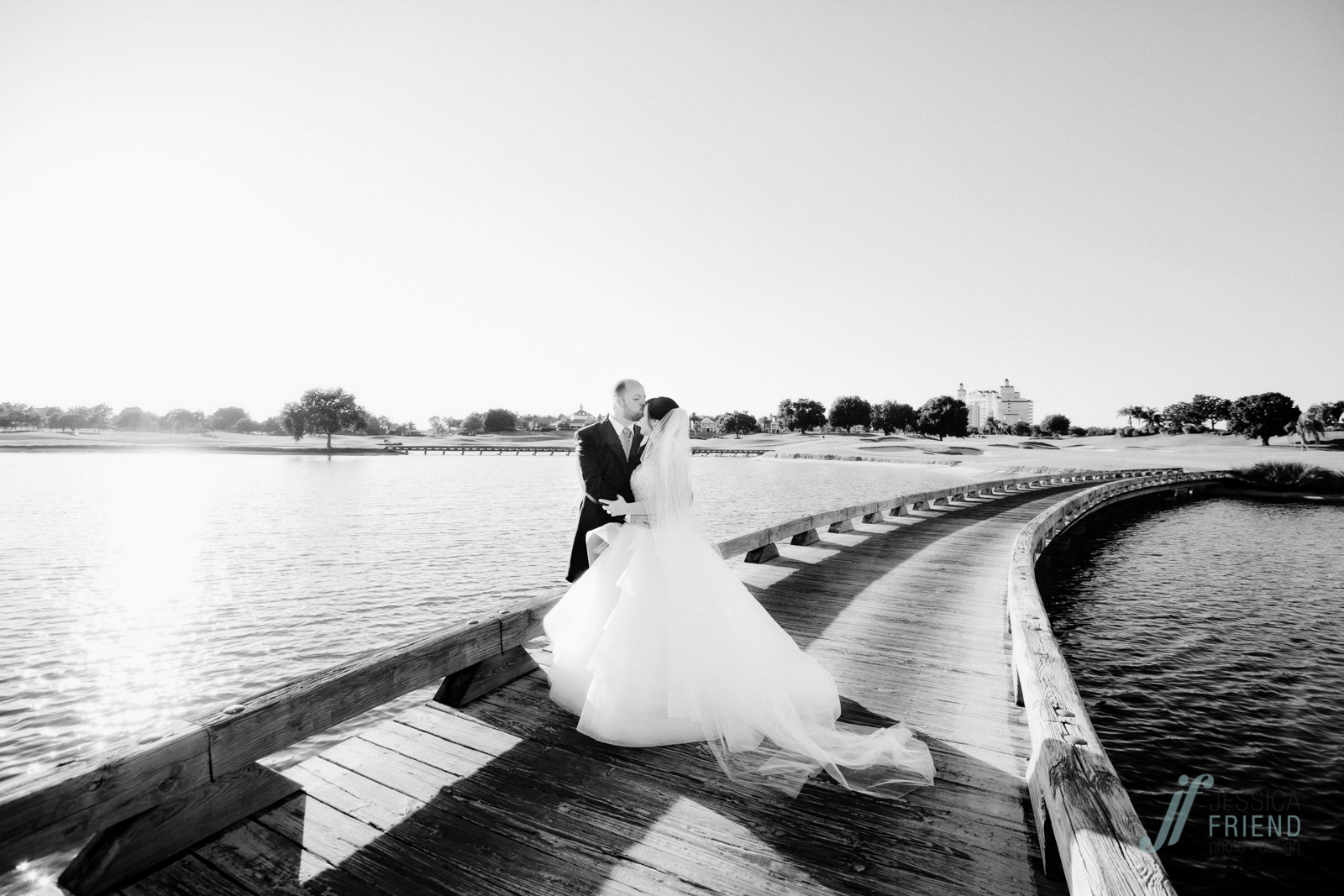 Mark and Susan's Reunion resort wedding by Jessica Friend Photo Design