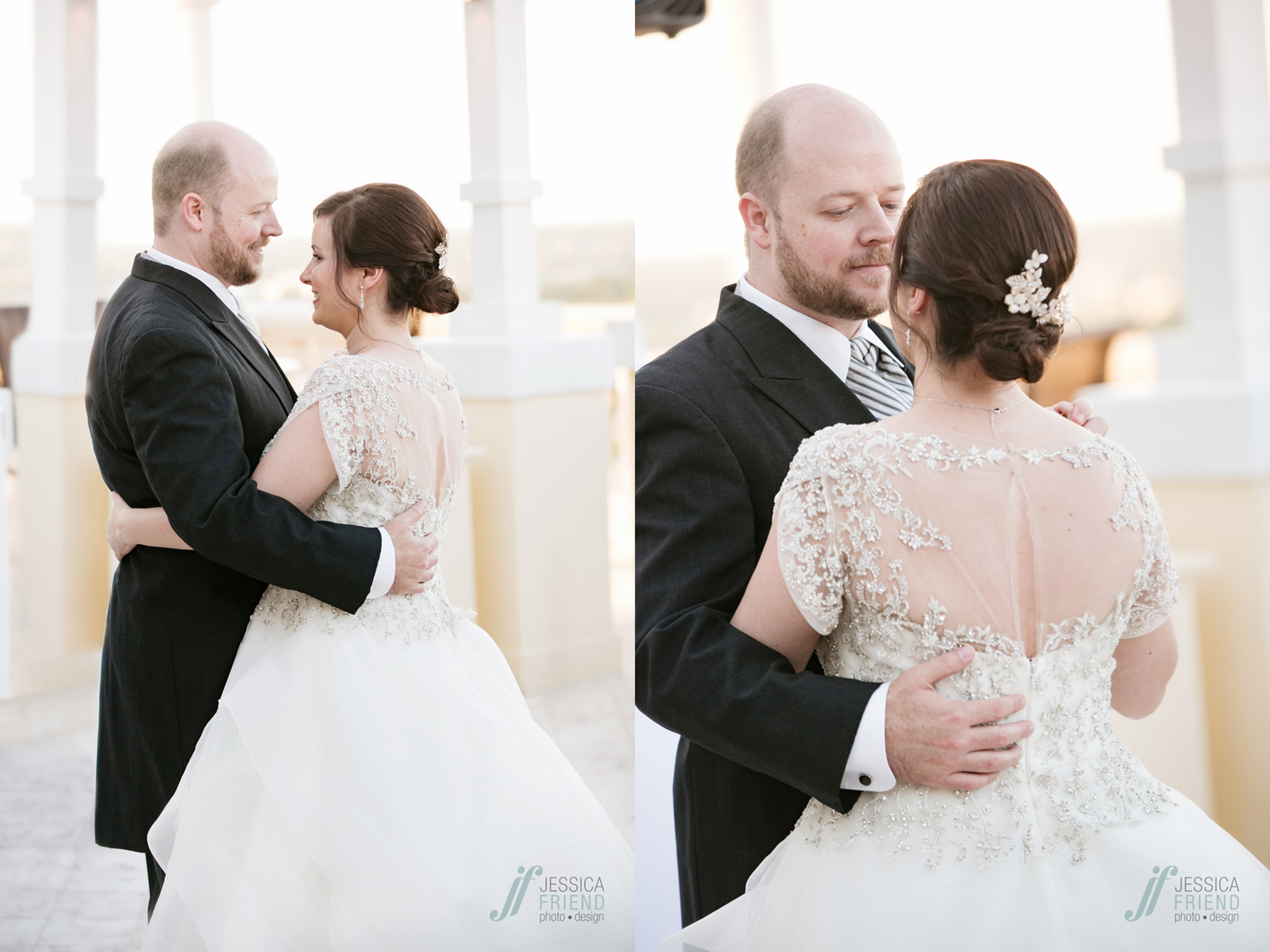 Mark and Susan's Reunion resort wedding by Jessica Friend Photo Design