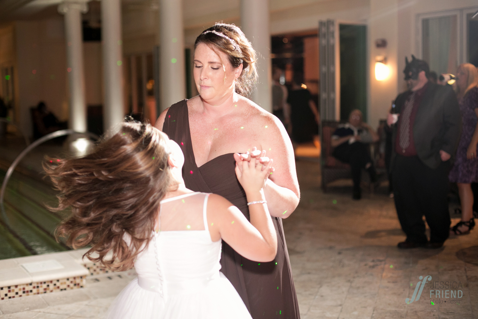 Mark and Susan's Reunion resort wedding by Jessica Friend Photo Design