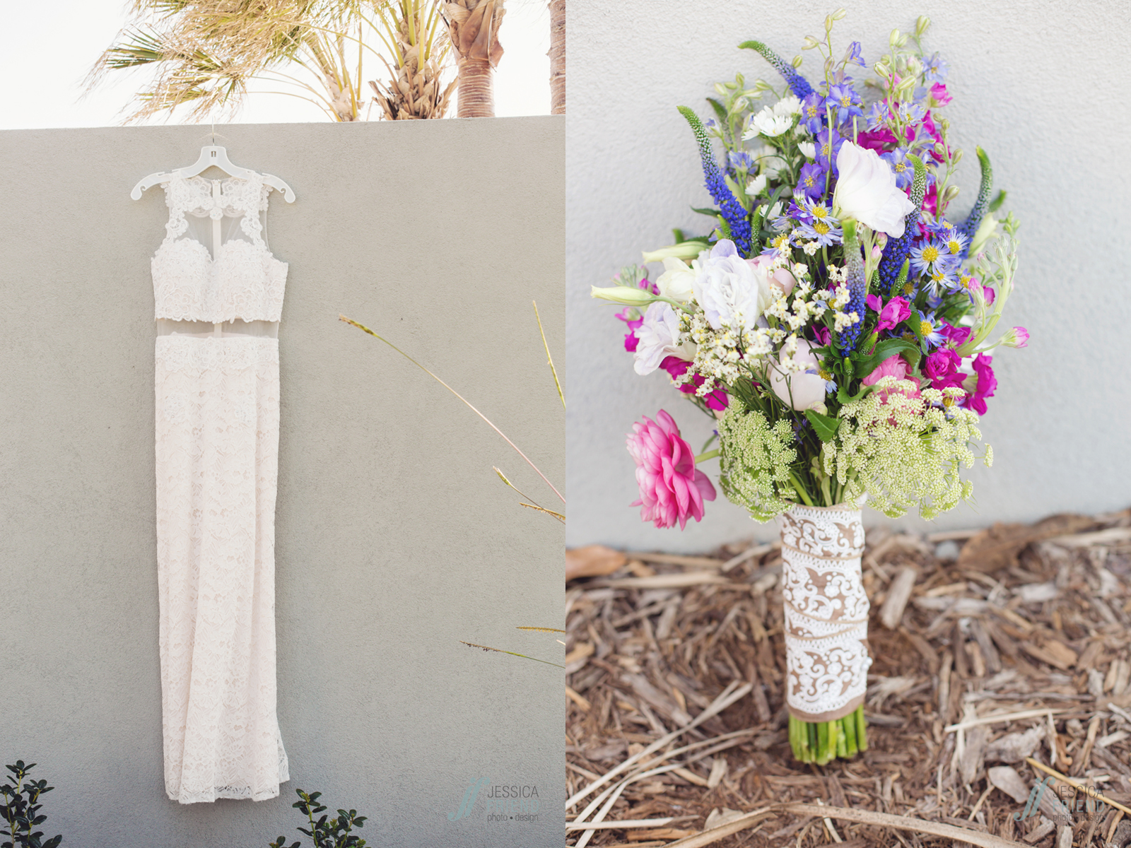 Intimate wedding at Canvas Lake Nona Orlando www.jessicafriendphotodesign.com