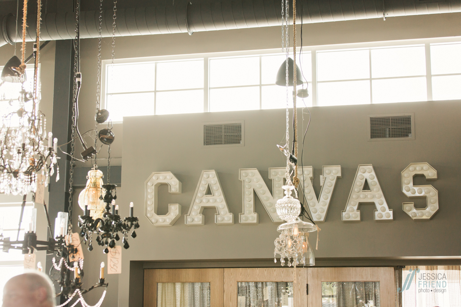 Intimate wedding at Canvas Lake Nona Orlando www.jessicafriendphotodesign.com