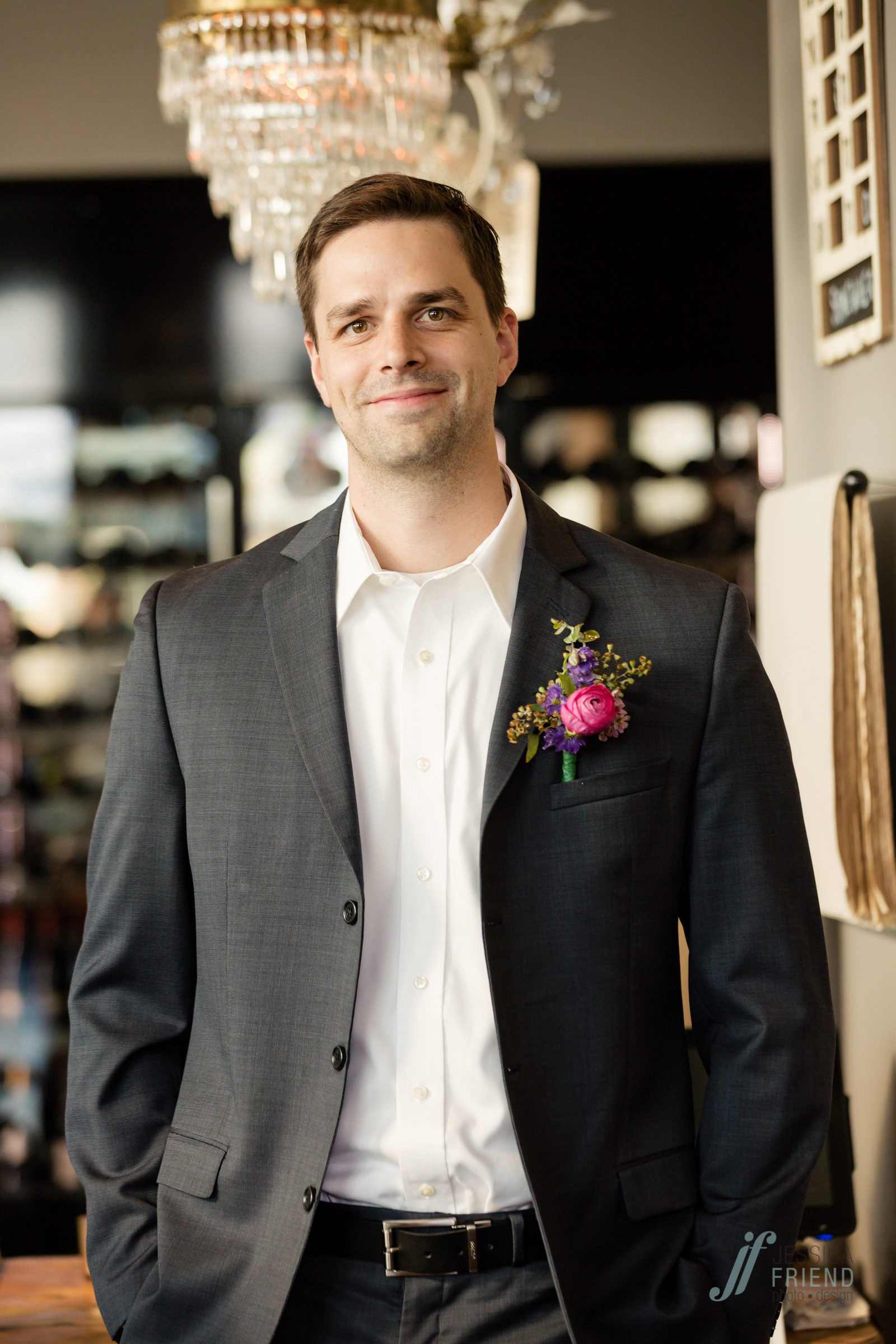 Intimate wedding at Canvas Lake Nona Orlando www.jessicafriendphotodesign.com