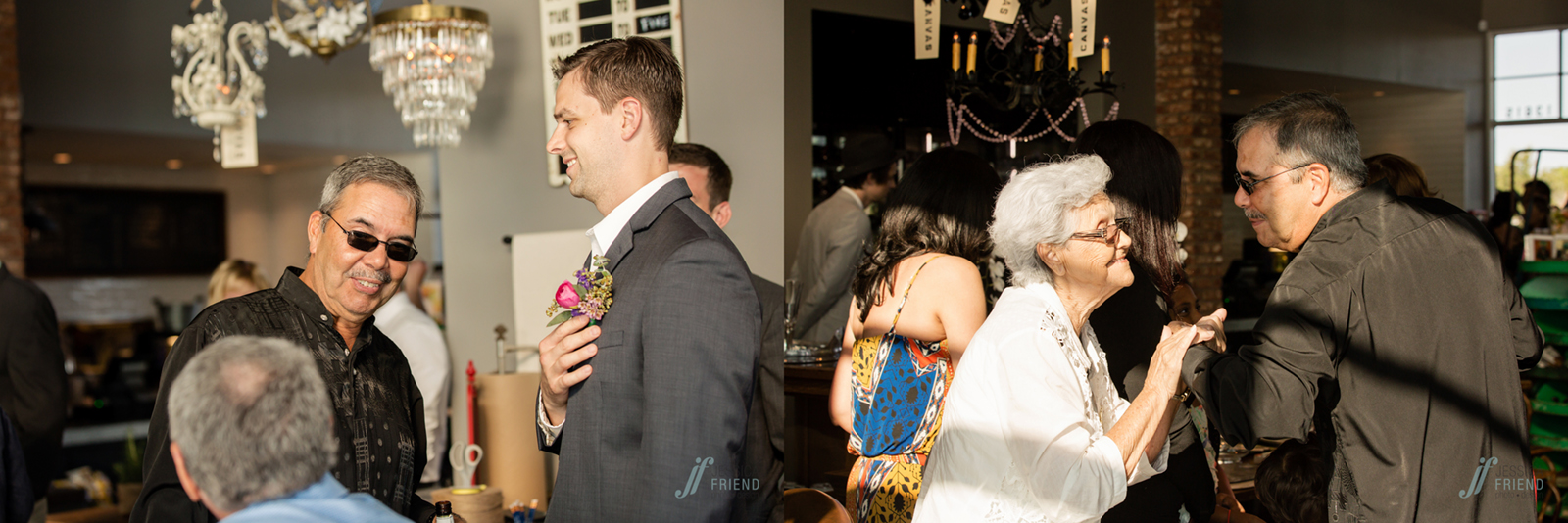 Intimate wedding at Canvas Lake Nona Orlando www.jessicafriendphotodesign.com