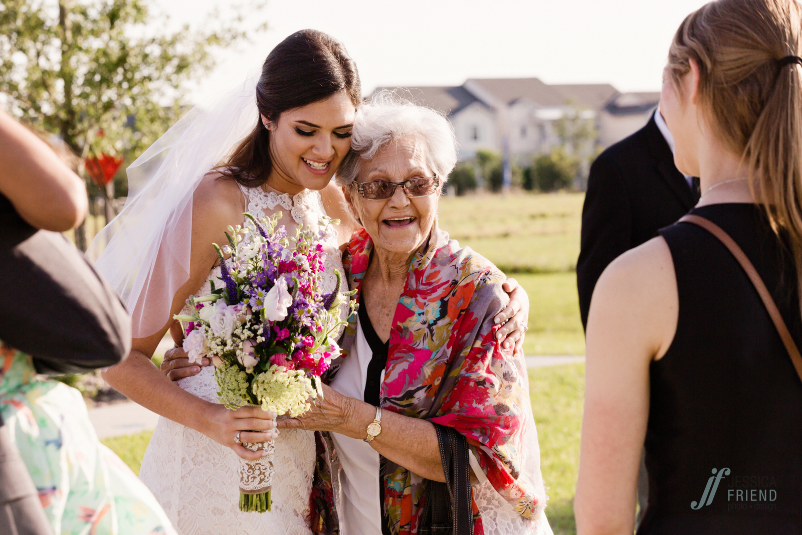 Intimate wedding at Canvas Lake Nona Orlando www.jessicafriendphotodesign.com