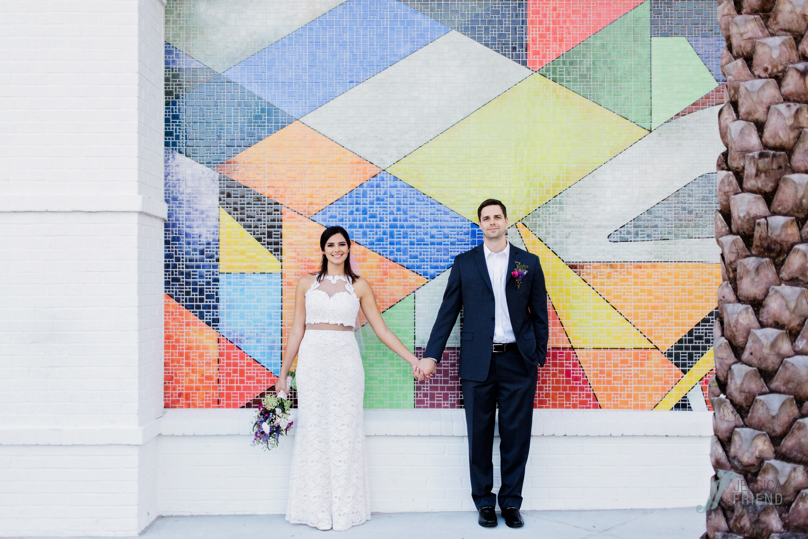 Intimate wedding at Canvas Lake Nona Orlando www.jessicafriendphotodesign.com