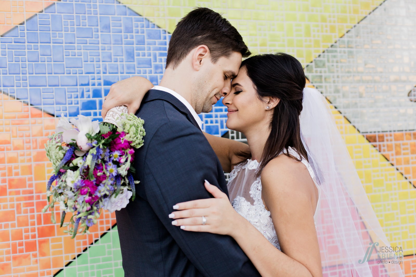 Intimate wedding at Canvas Lake Nona Orlando www.jessicafriendphotodesign.com