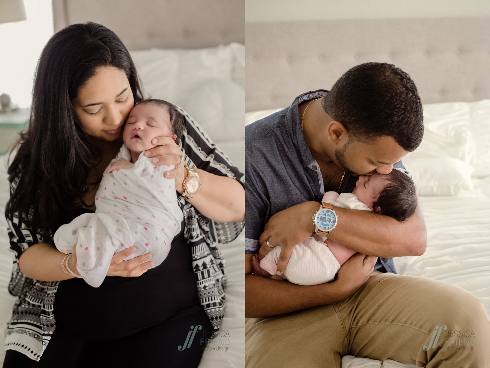 newborn family session by jessica friend photo design