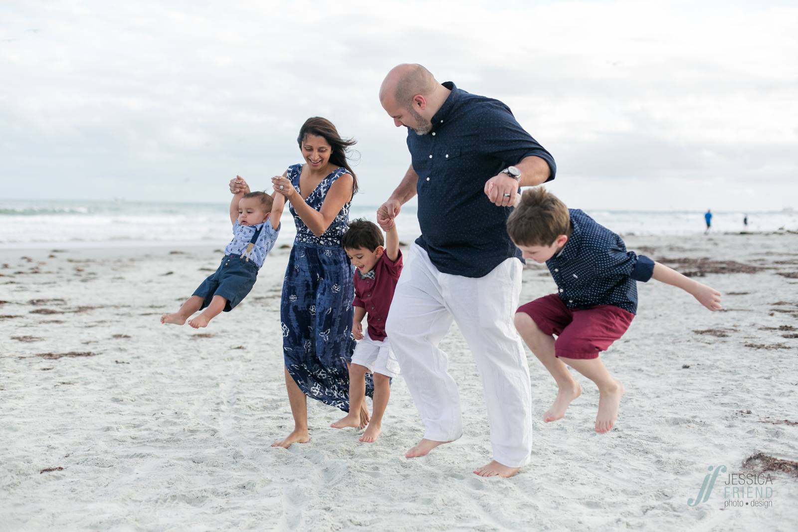 beach family photos