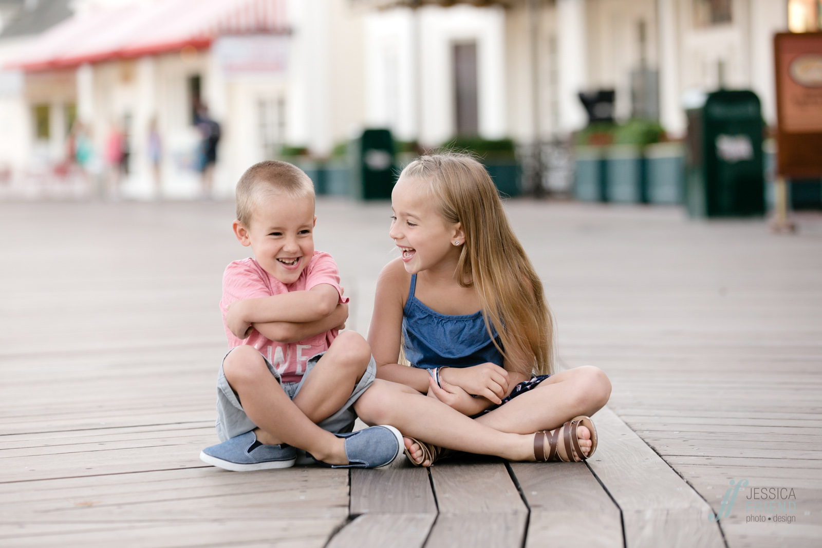 orlando photographers - disney boardwalk family session