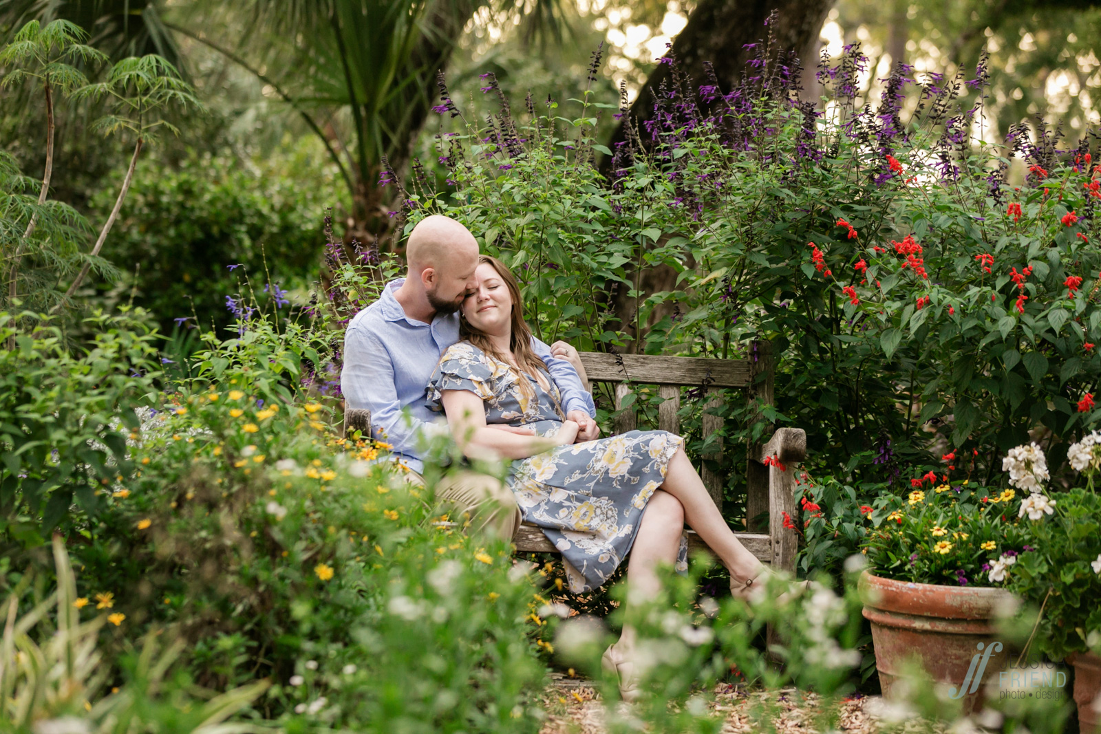 winter park engagement session
