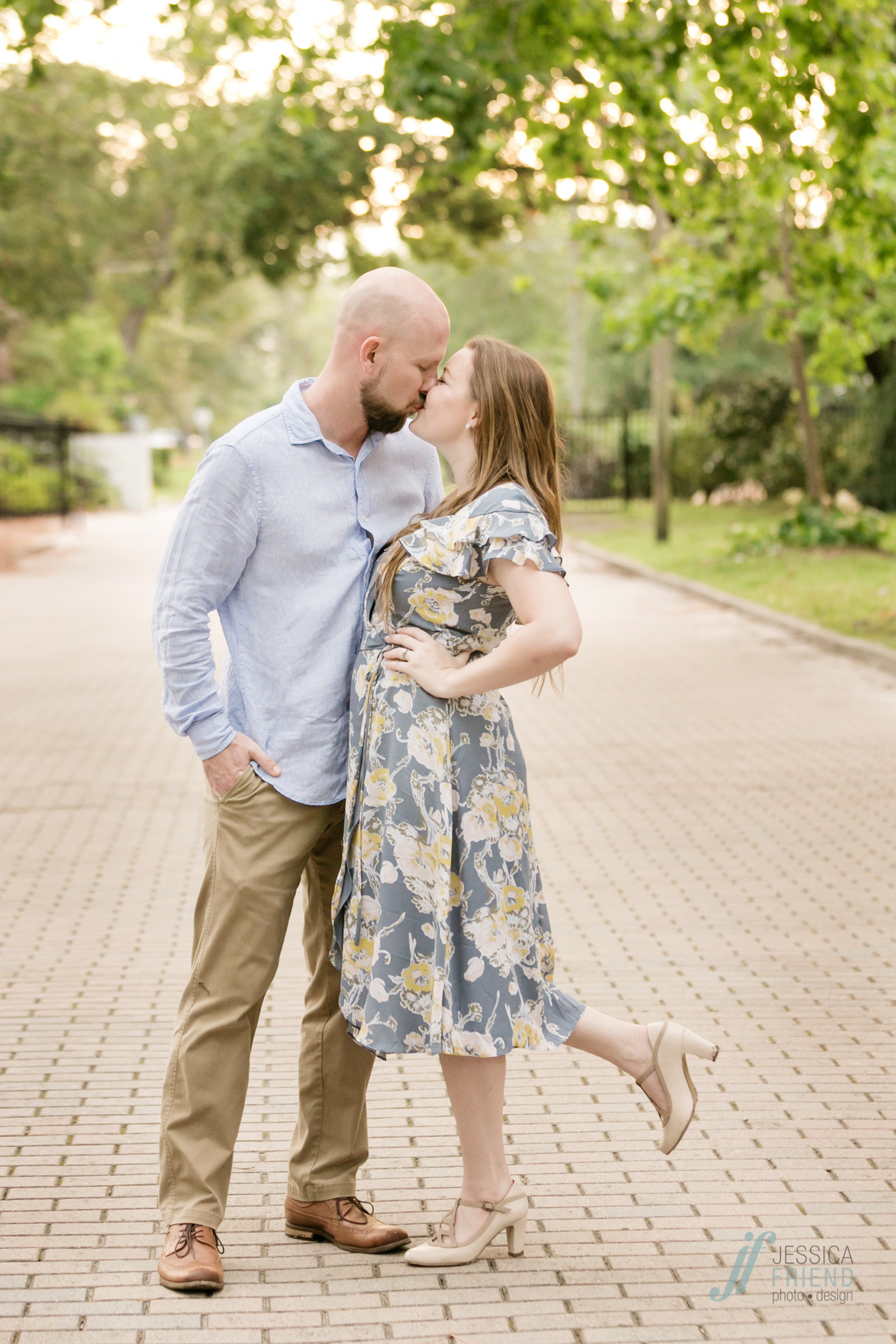 winter park engagement session