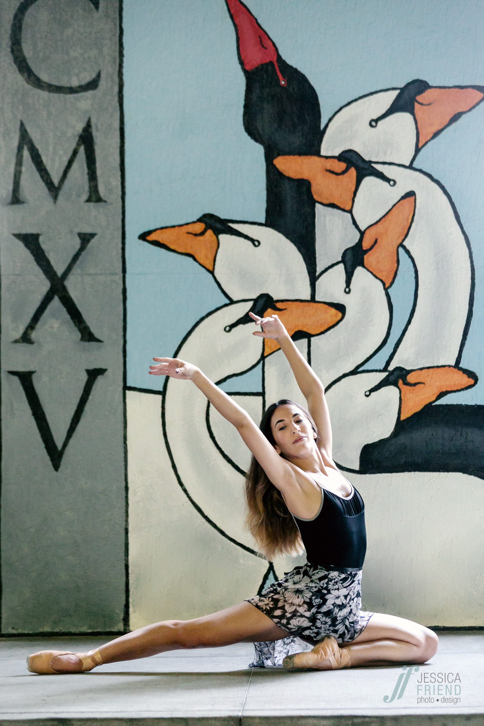 Downtown orlando dance photo session