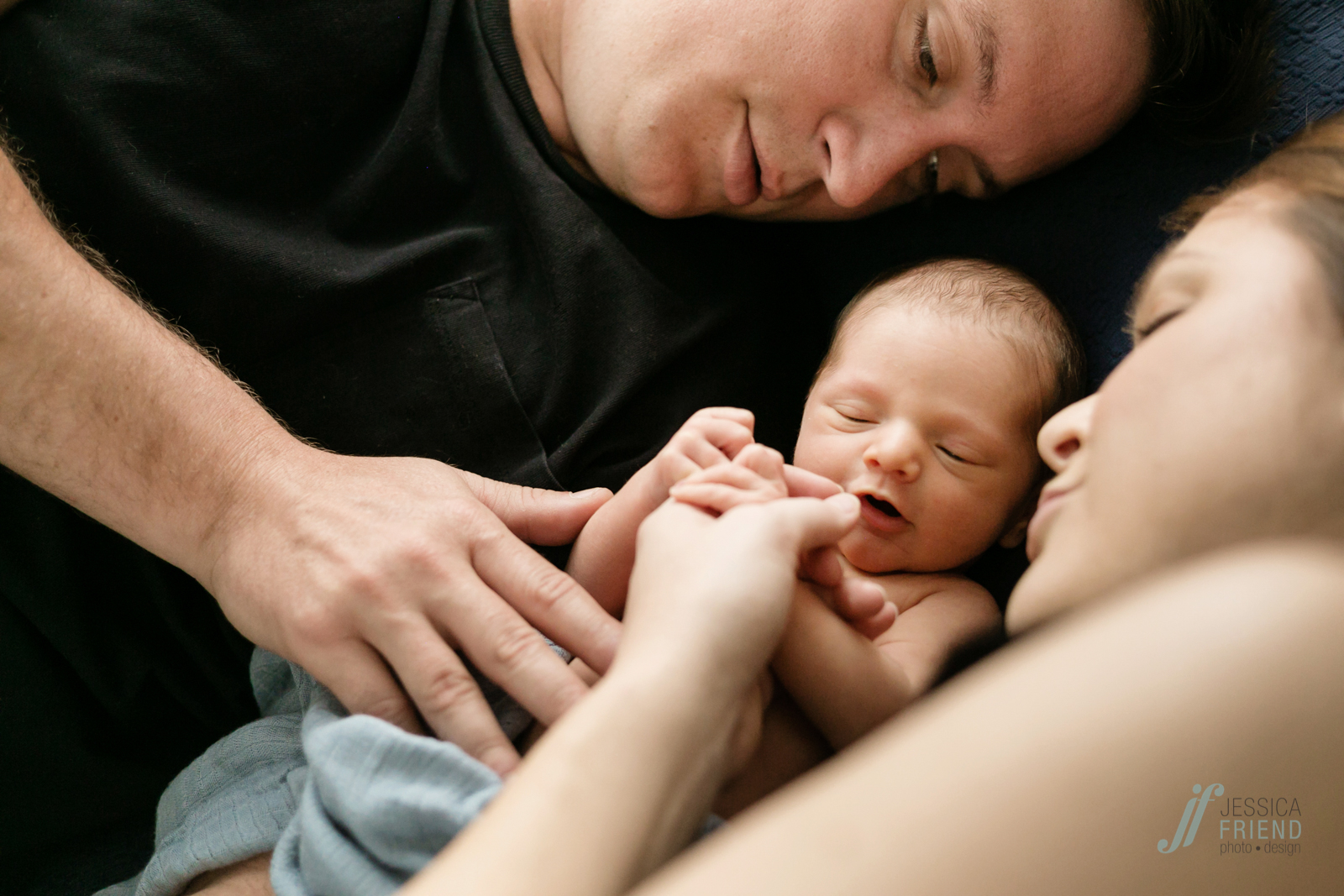 lifestyle newborn session